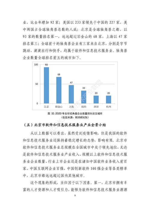 2020北京軟件和信息技術服務業發展現狀白皮書發布 投資與管理窗口期與挑戰